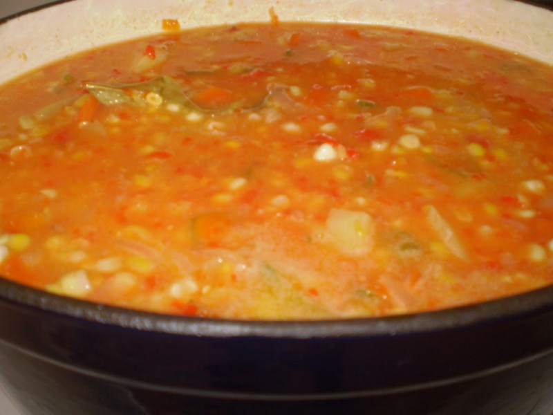 RECIPE How to Make Corn & Roasted Red Pepper Chowder Foxborough, MA Patch