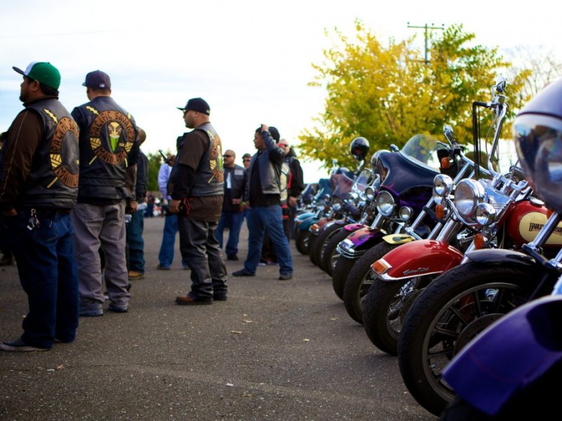 In Photos Motorcycle Clubs Unite for Charitable Toy Drive 