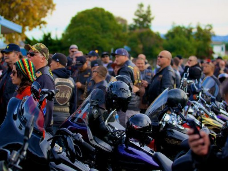 In Photos Motorcycle Clubs Unite for Charitable Toy Drive 