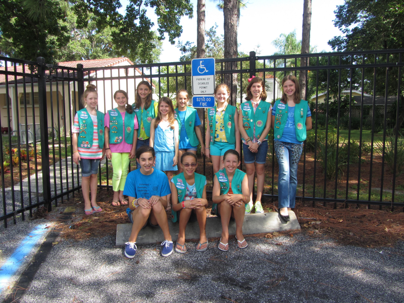 Girl Scout Troop 945 Aids Historic Roosevelt Elementary Tampa, FL Patch