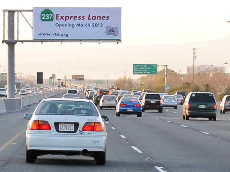 california freeway express lane