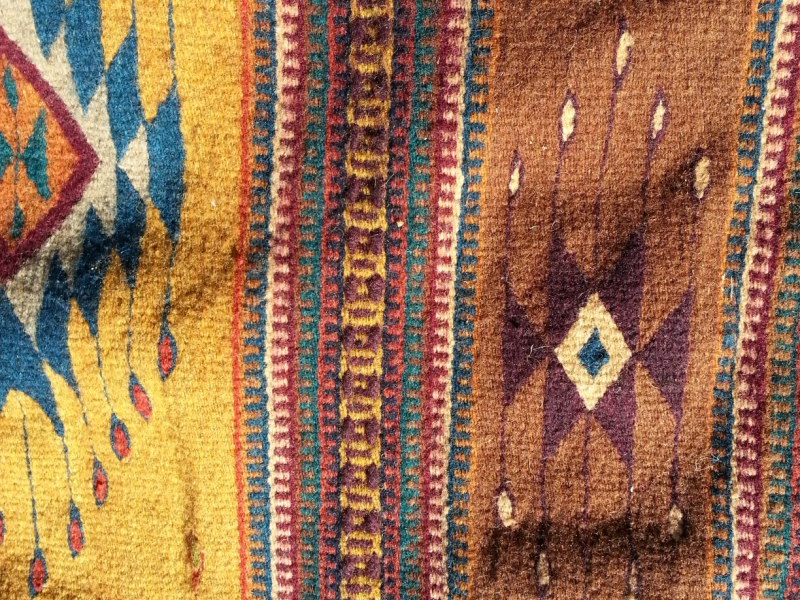 Mexican Woven Rug 75 Los Alamitos, CA Patch