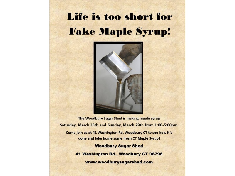 Maple Syrup Making at The Woodbury Sugar Shed Woodbury, CT Patch