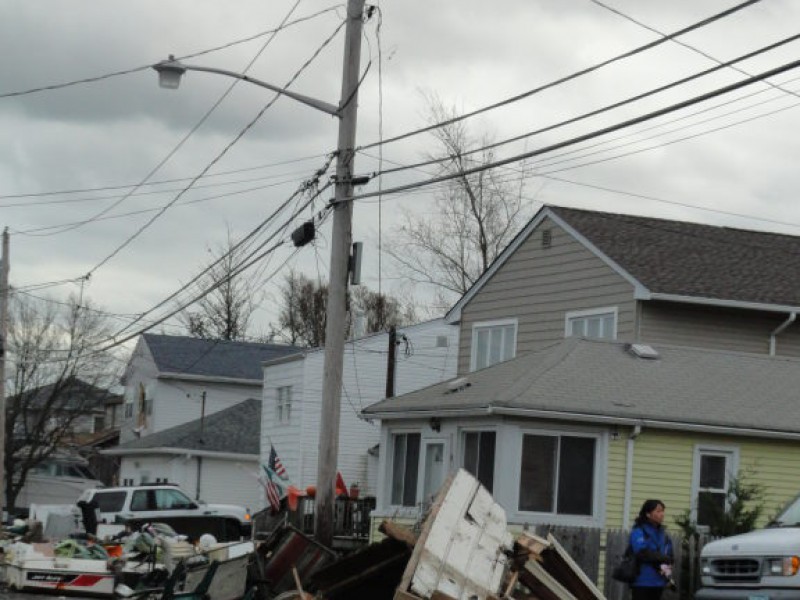 Photos Devastation South of Shore Rd. in Lindenhurst Lindenhurst, NY