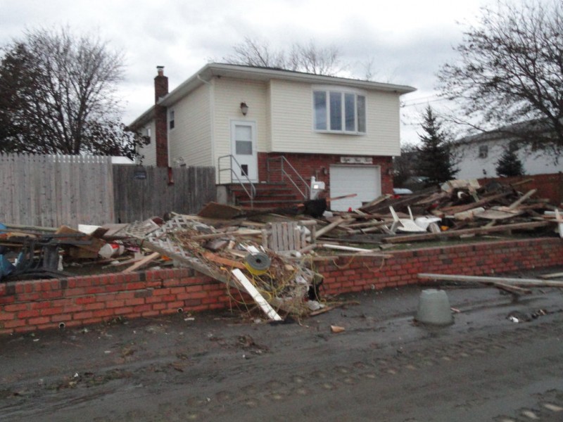 Photos Devastation South of Shore Rd. in Lindenhurst Lindenhurst, NY
