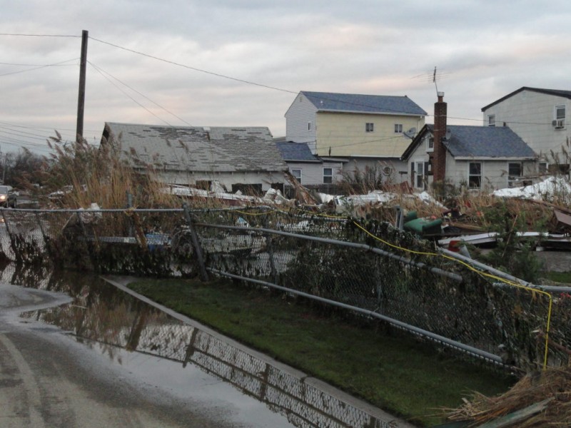 Photos Devastation South of Shore Rd. in Lindenhurst Lindenhurst, NY