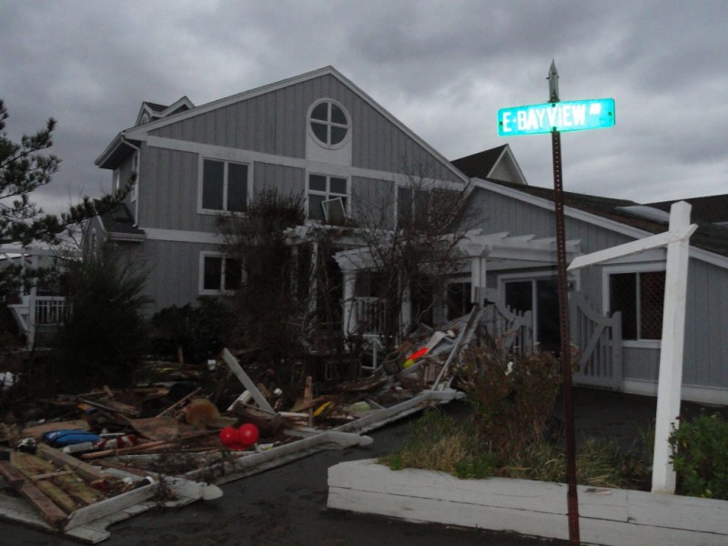 Photos Devastation South of Shore Rd. in Lindenhurst Lindenhurst, NY