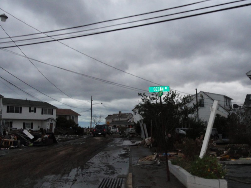 Photos Devastation South of Shore Rd. in Lindenhurst Lindenhurst, NY