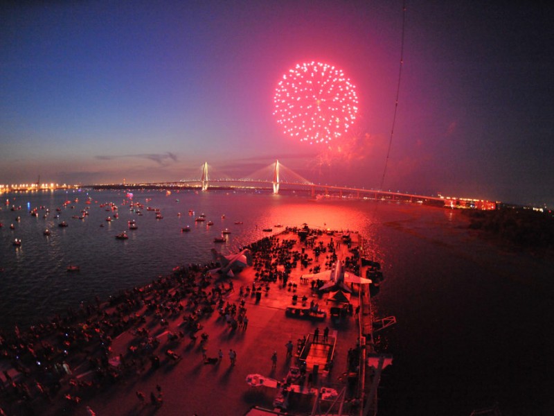 Patriots Point Brings Back Fireworks Show Mount Pleasant, SC Patch