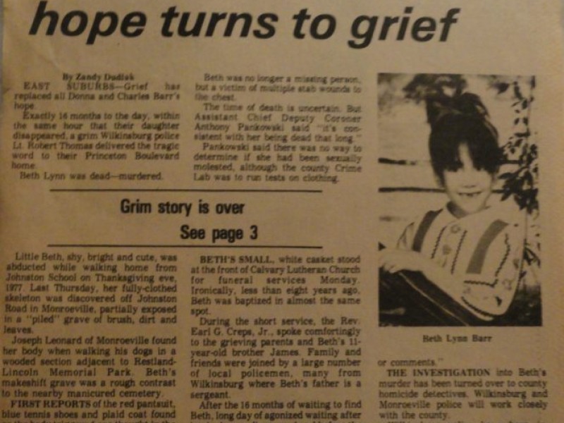 Kidnap-Murder Case Still 'Not A Lost Cause' 34 Years Later | Forest ...