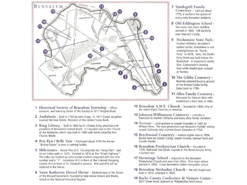 History of Bensalem Part V Fun Facts Bensalem, PA Patch