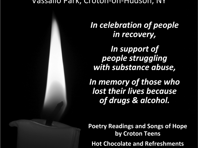 Croton Community Coalition Candlelight Vigil | Ossining, NY Patch