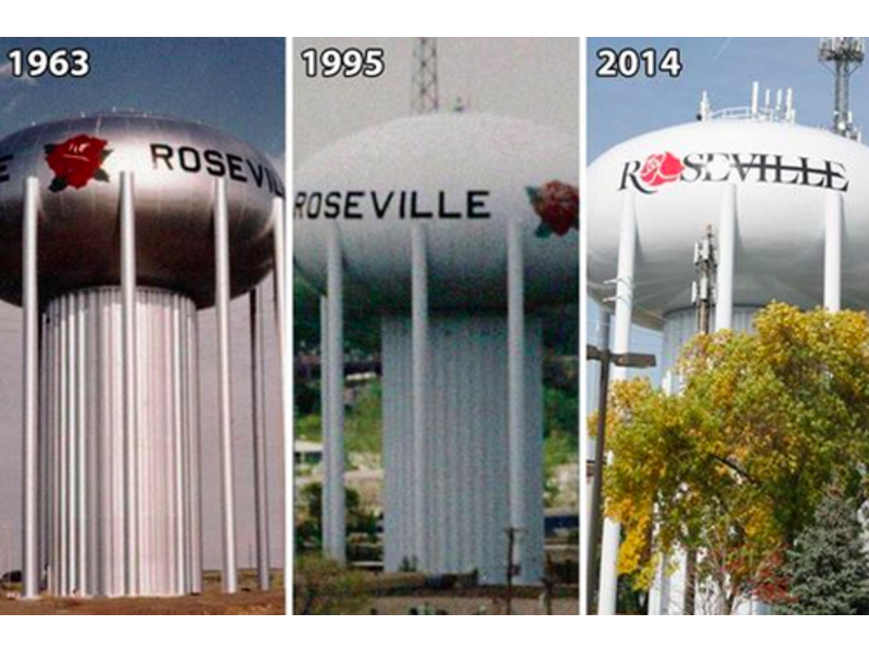 the-many-looks-of-the-roseville-water-tower-including-its-new-one