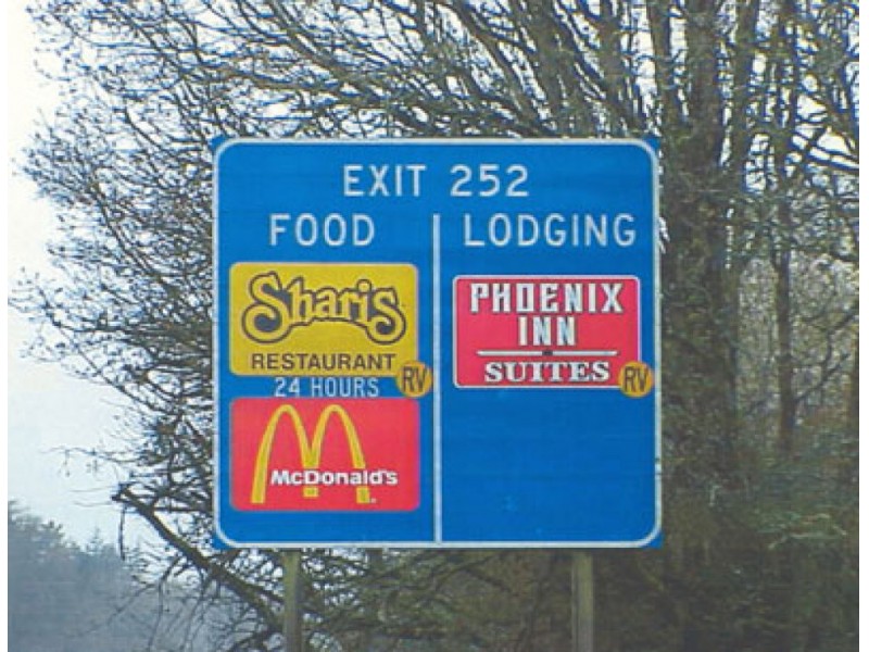 Dot To Review Policies On Highway Food Fuel And Lodging Signs