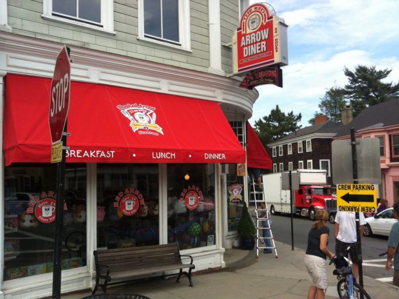 Adam Sandler Turns Marblehead Toy Store Into Red Arrow