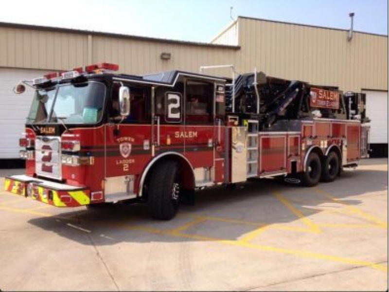 Salem Fire Department's New $1.1M Ladder Truck Arrives | Salem, MA Patch