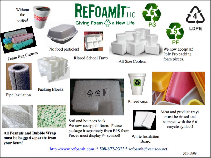Styrofoam Collection on Halloween, Oct 31st! Medfield, MA Patch