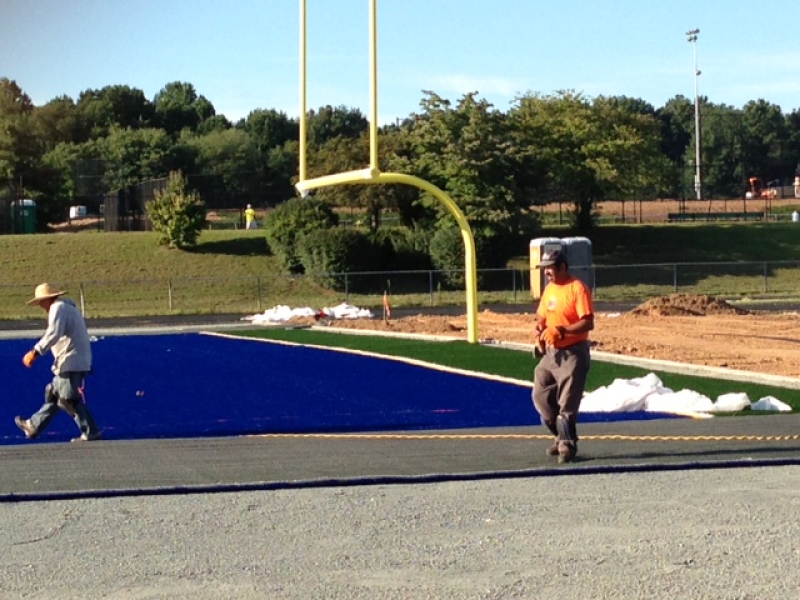 Photos Finishing The Fields at South Lakes High School Reston, VA Patch