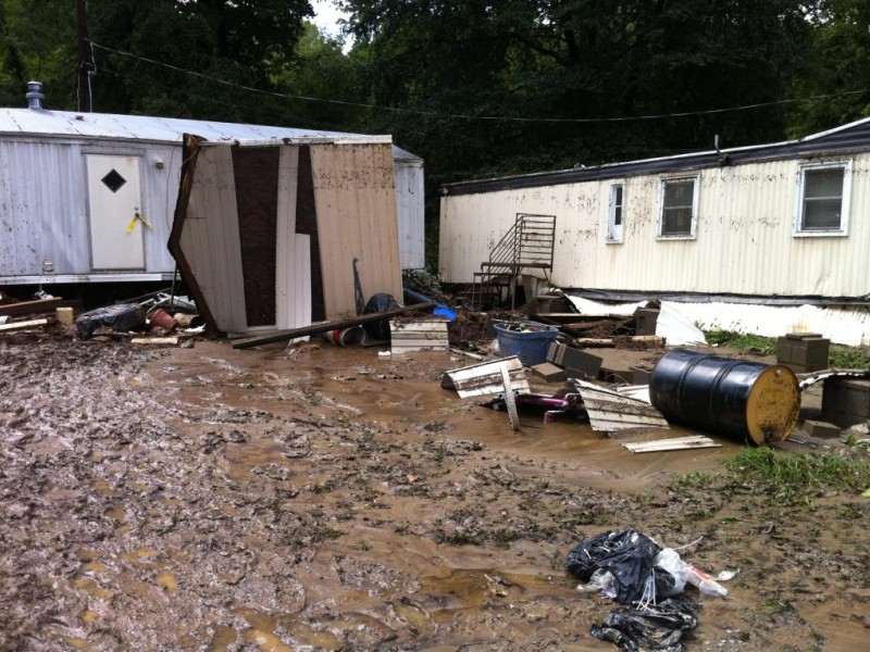 Photo Gallery Holly Acres Mobile Homes Devastated by Flooding