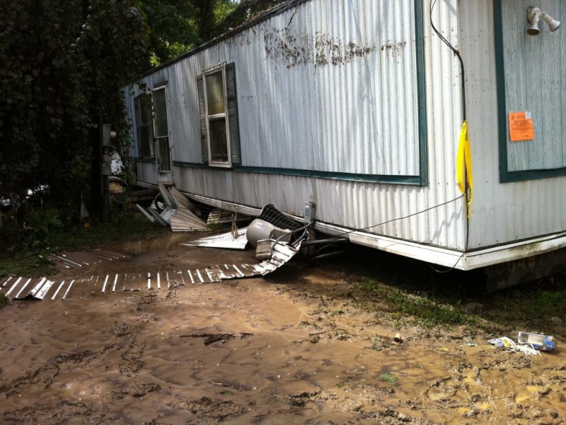 Photo Gallery Holly Acres Mobile Homes Devastated by Flooding