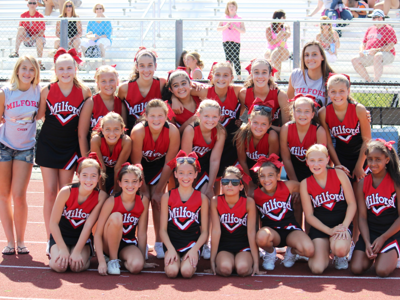 2013 Milford Youth Football Cheerleading Milford, MA Patch