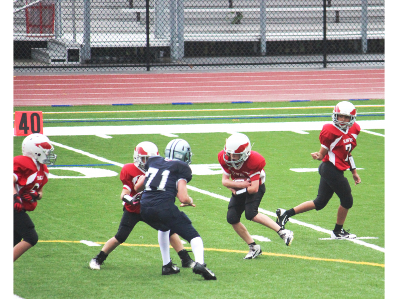 Milford Youth Football 6th Grade Team loses a tough one to the ...