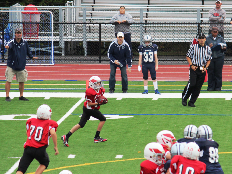 Milford Youth Football 6th Grade Team loses a tough one to the ...