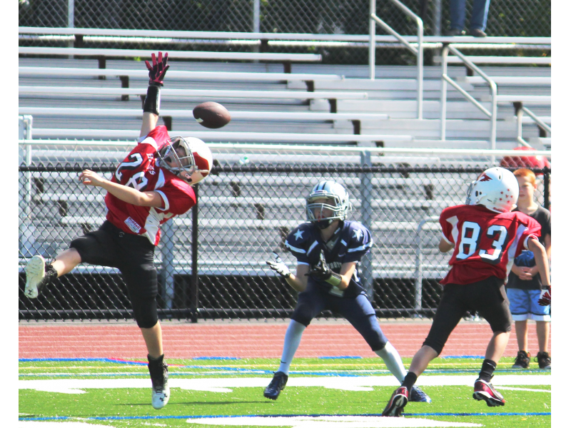 Milford Youth Football 6th Grade Team loses a tough one to the