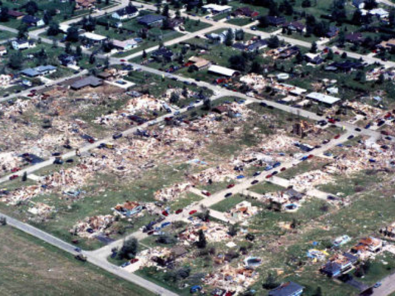 23 Years Ago F5 Tornado Left Damage, Death in Its Wake Joliet, IL