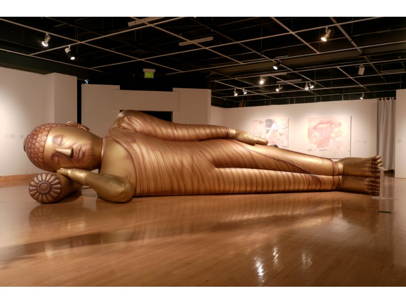 BLOW UP Inflatable Contemporary Art Walnut Creek, CA Patch