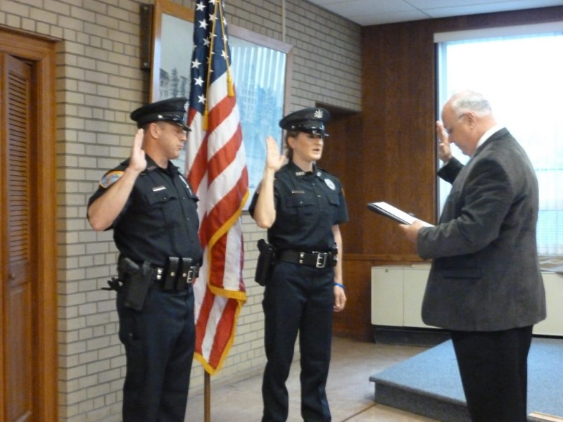 Canonsburg’s First Female Police Officer Sworn In - Canon, PA Patch