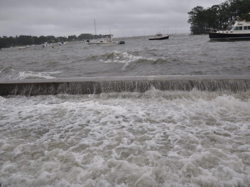 Irene's Surge Into Noroton Bay [Clarification] | Darien, CT Patch