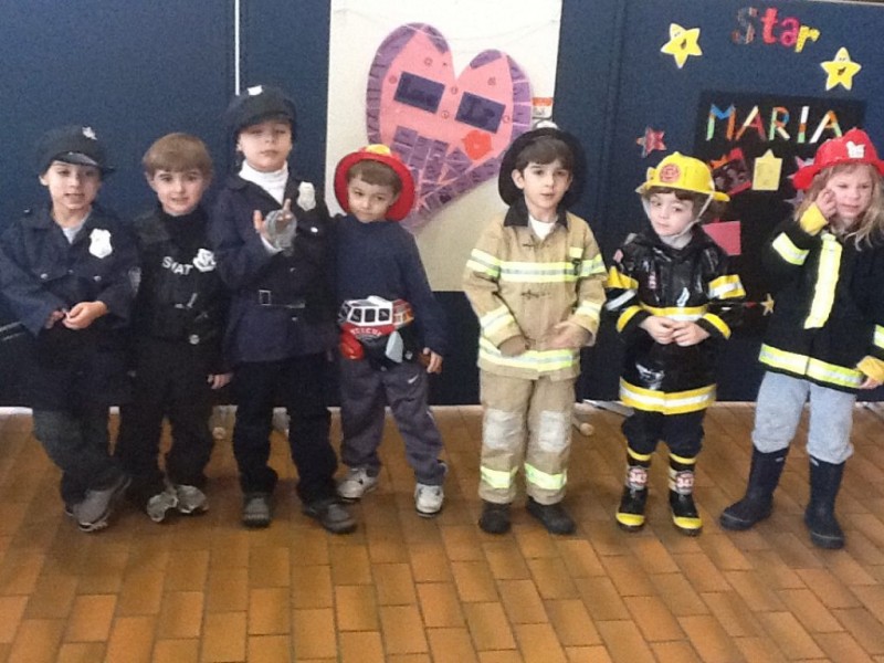 Community Helper Dress Up Day at Aristotle Preschool and Kindergarten