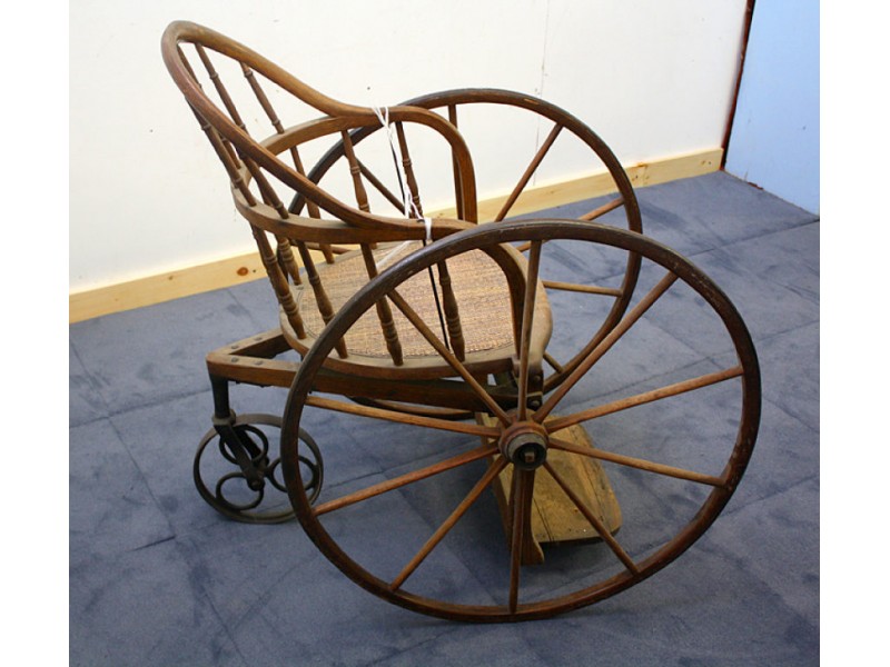 Antique of the Week Historic Wicker Wheelchair Half Hollow Hills, NY