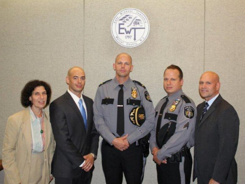 East Windsor Swears in New and Promoted Police Officers East Windsor