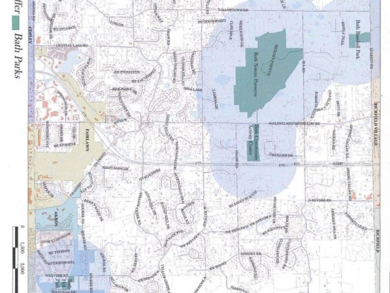 MAP Prohibited Hunting Areas in Bath Township Fairlawn, OH Patch