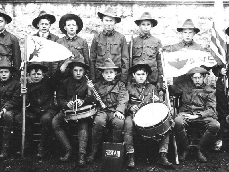 Image result for boy scouts early day