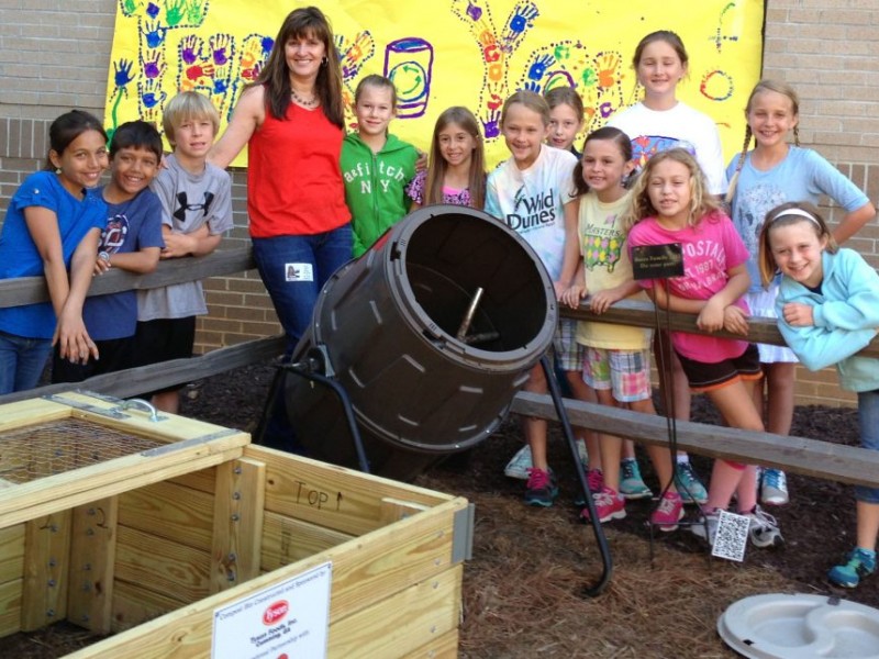 Sharon Elementary Receives Composter Cumming, GA Patch