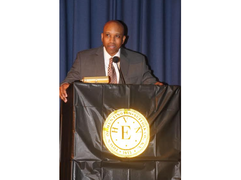 Dr. Errol Toulon Jr. Delivers Keynote at Town of Huntington Black