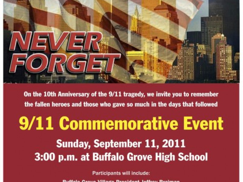 Buffalo Grove 9/11 Remembrance Event Buffalo Grove, IL Patch