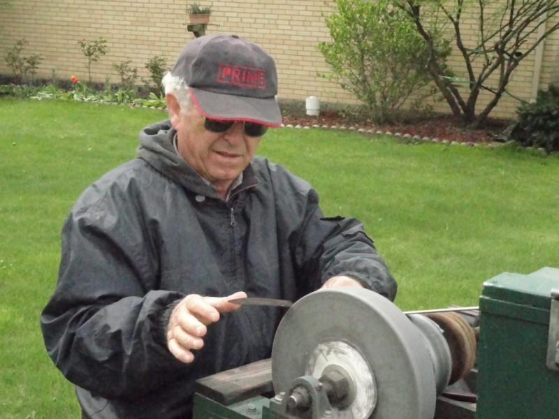 Tony Delciello, 'Knife Sharpener Guy,' Back in Town Western Springs, IL Patch