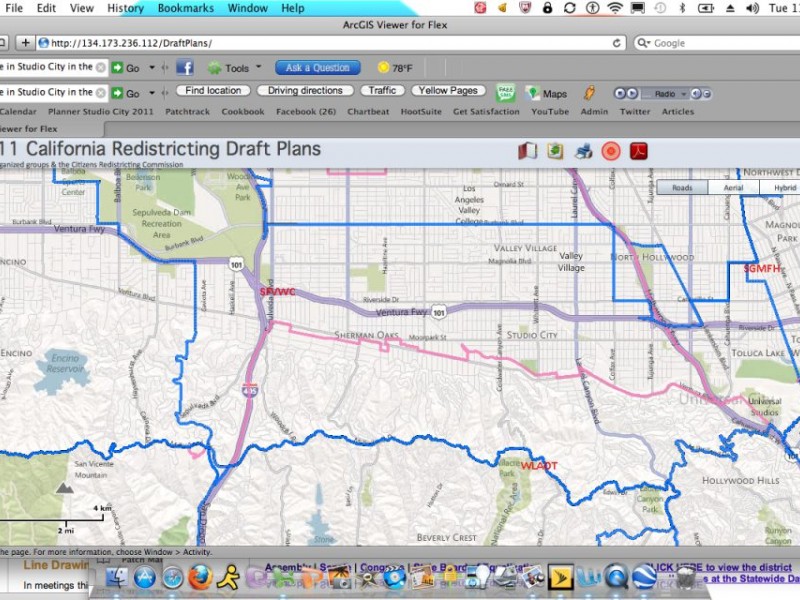 Studio City Remains Intact in Most District Maps, Except County