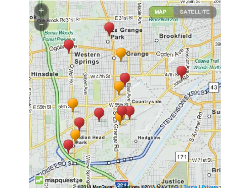 Sex Offender Watch A Map Of Homes To Keep On Your Radar This Halloween Western Springs Il Patch 6107