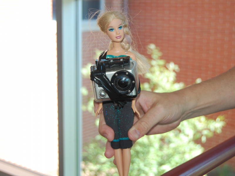 Barbie doll bungee jumping makes statistics class fun | West Des Moines