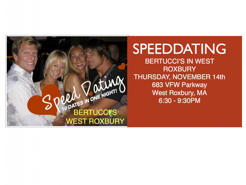 Speed-Dating in Massachusetts