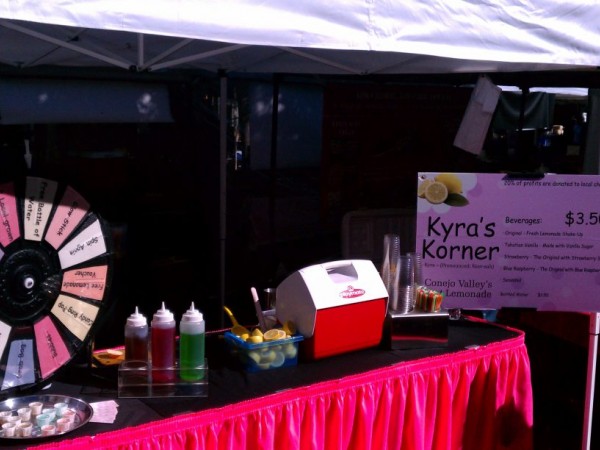 At the Farmers Market: Kyra’s Lemonade Stand