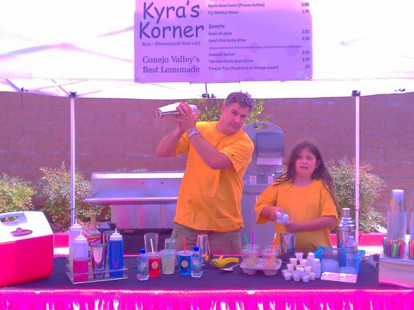 At the Farmers Market: Kyra’s Lemonade Stand