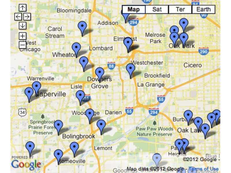 MAP: Chicago Area Gas Stations Listed for Tainted BP Gas Sales ...