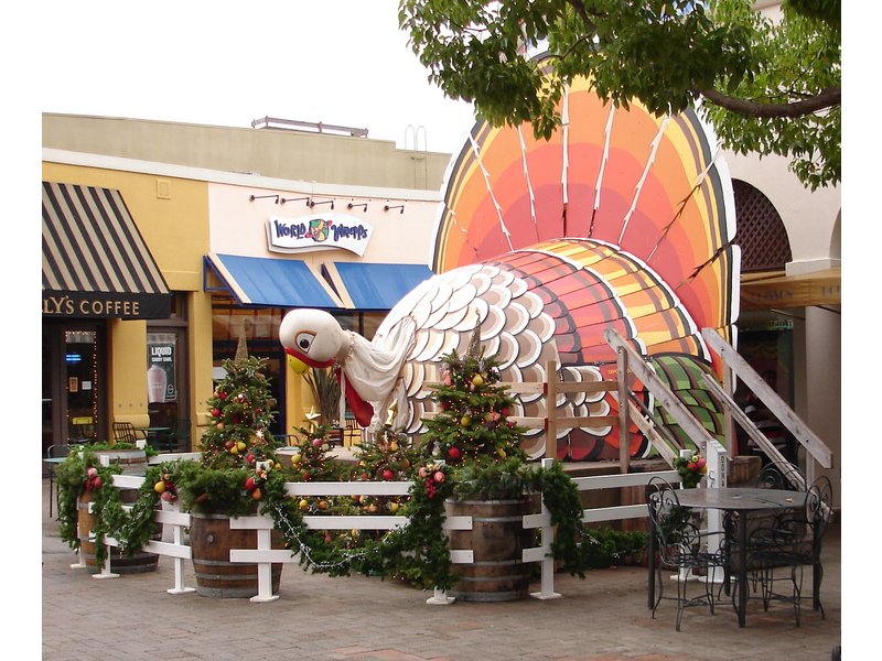 TOWN CENTER CORTE MADERA TO HOST WORLD'S LARGEST TURKEY FOR THE 21ST