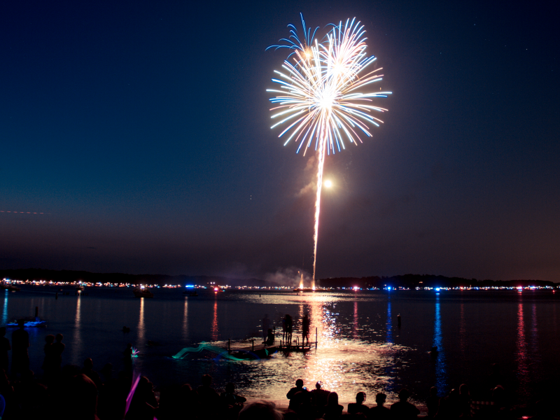 Photos Lucas Oil Stunt Show and Excelsior Fireworks Over Lake